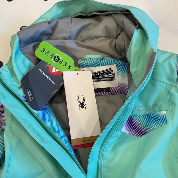 Spyder Girl’s Bitsy Claire Ski Jacket - Picture 5 of 7